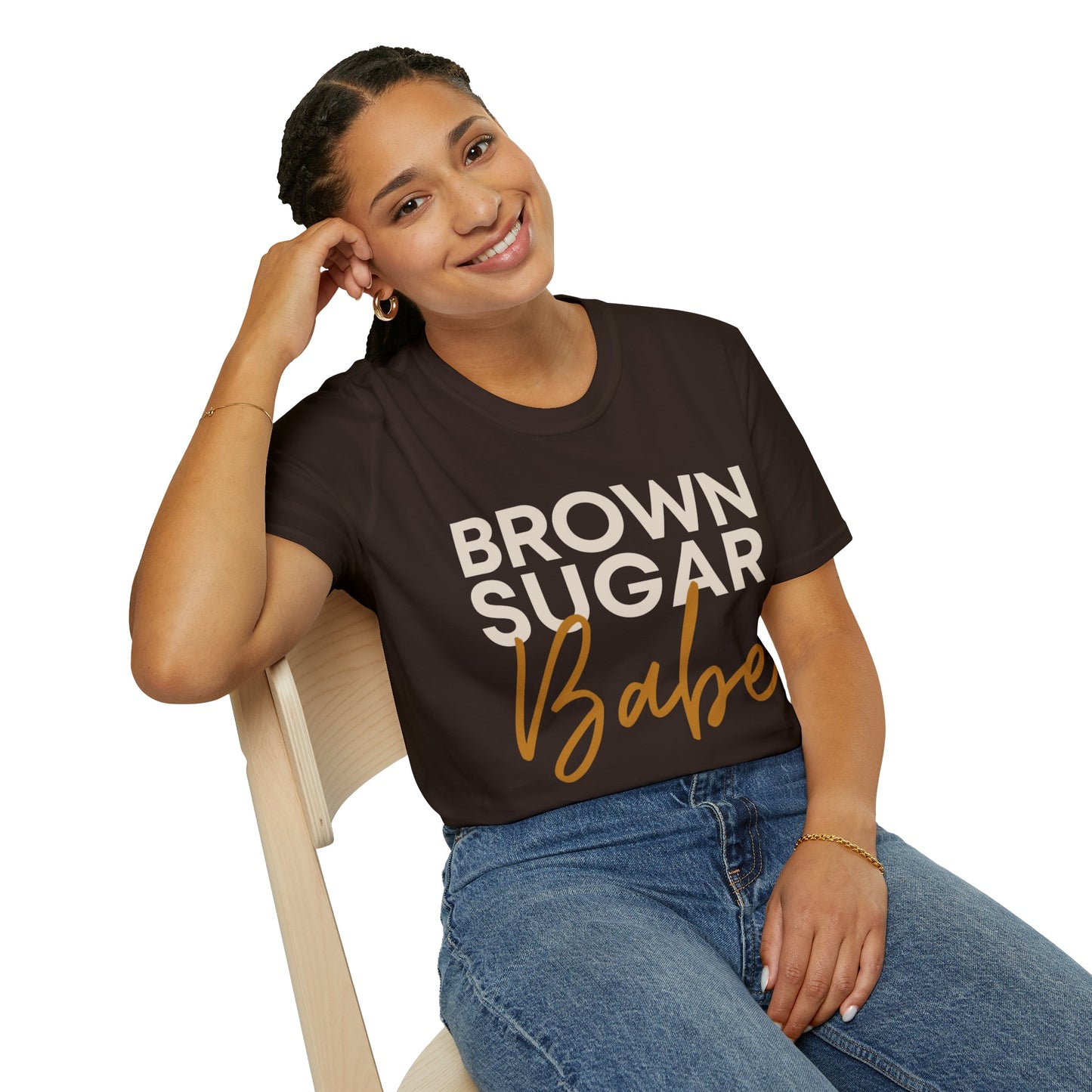 Brown Sugar Babe T-Shirt - Tee and Jeans