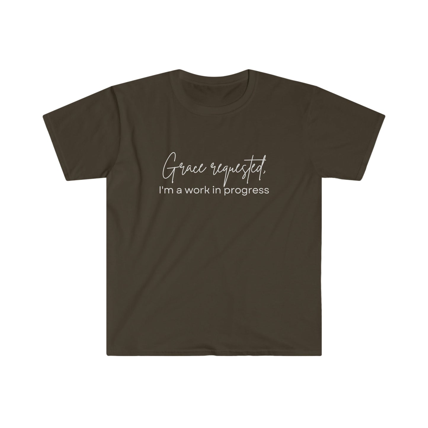 Grace Requested Unisex Softstyle T-Shirt - Tee and Jeans