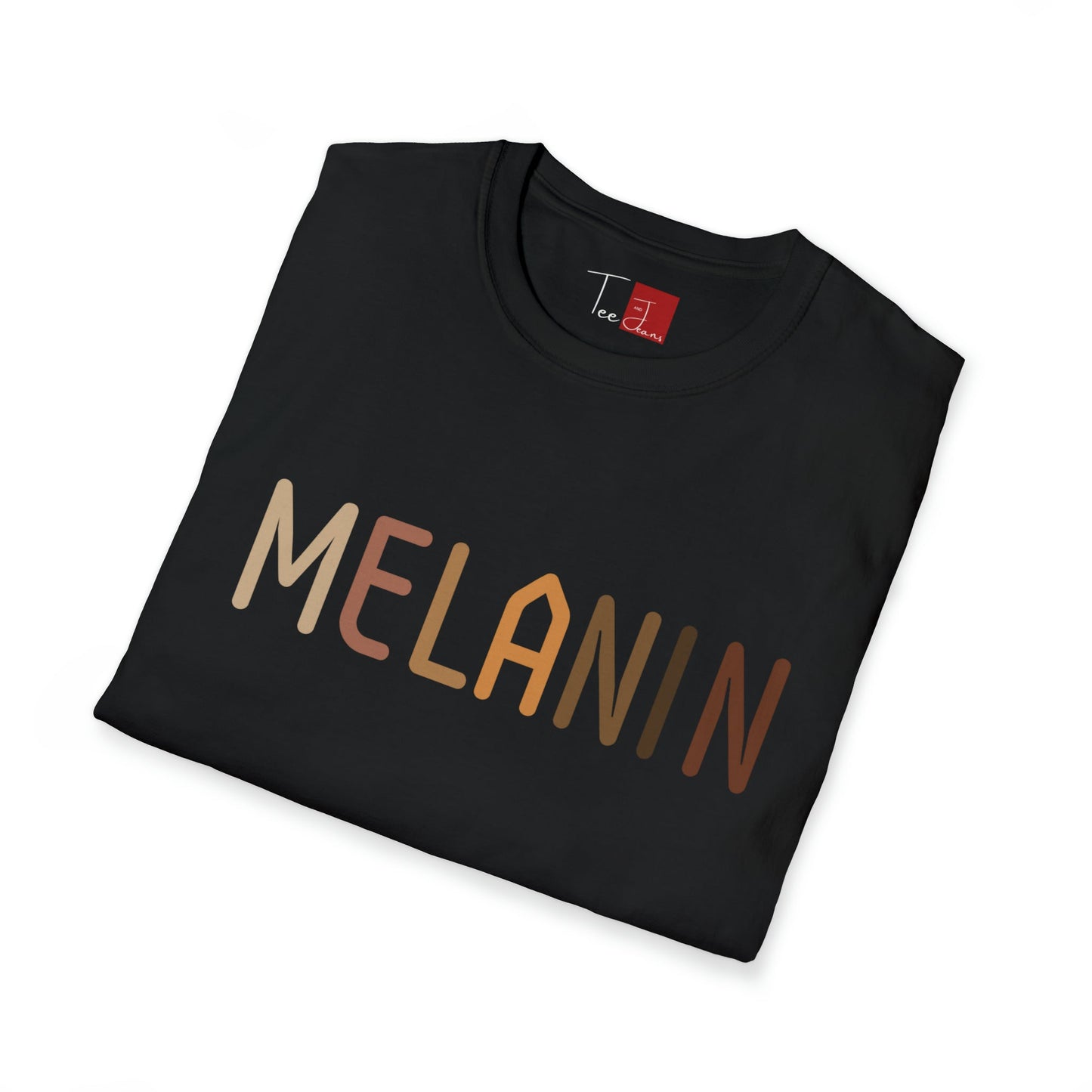 Melanin Unisex Softstyle T-Shirt - Tee and Jeans