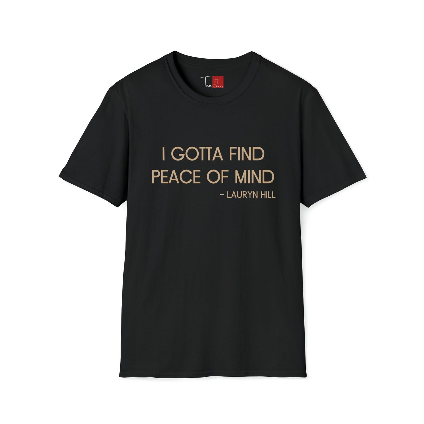 Peace Of Mind Unisex Softstyle T-Shirt - Tee and Jeans