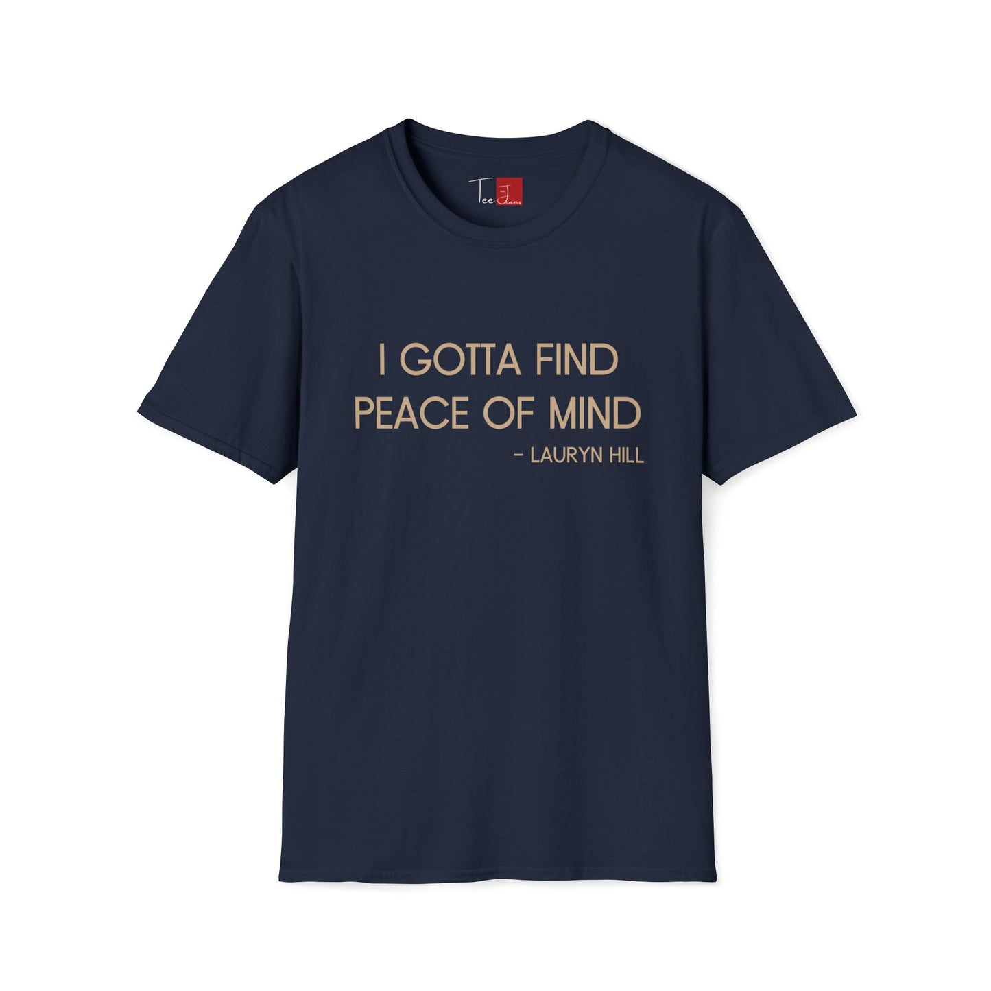 Peace Of Mind Unisex Softstyle T-Shirt - Tee and Jeans
