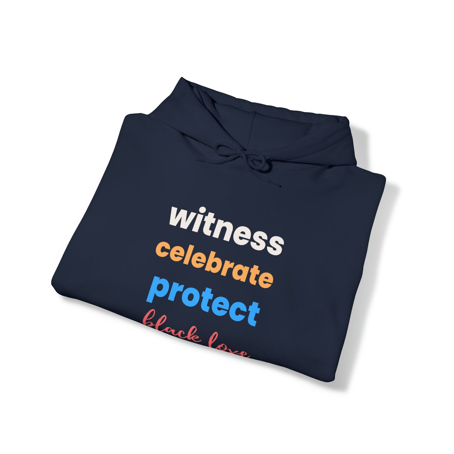 Witness, Celebrate & Protect Hooded Sweatshirt