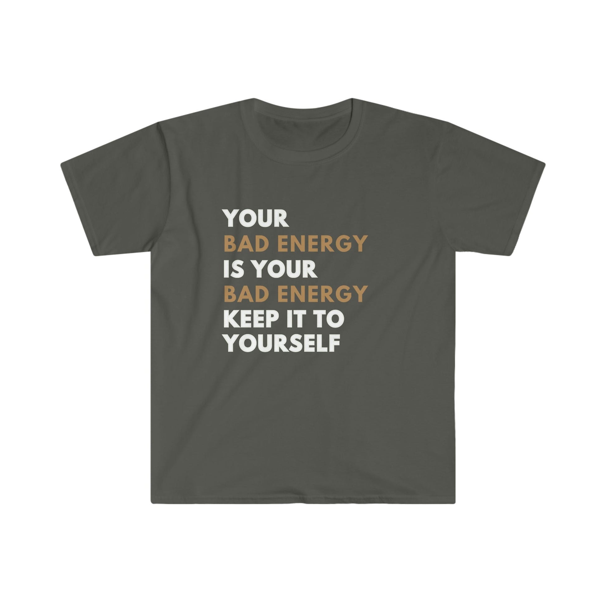 Bad Energy Unisex Softstyle T-Shirt - Tee and Jeans