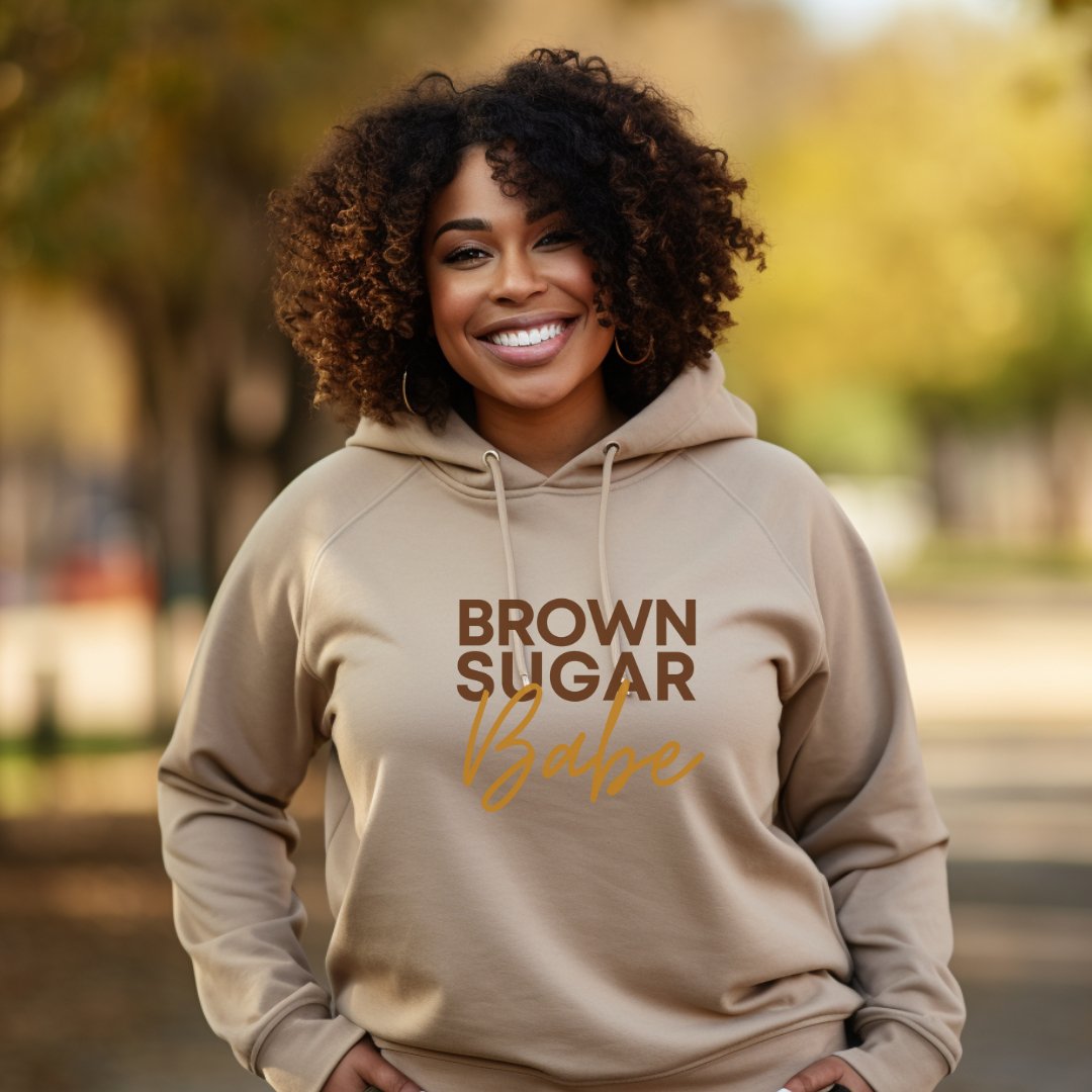 Brown Sugar Hooded Sweatshirt - Tee and Jeans