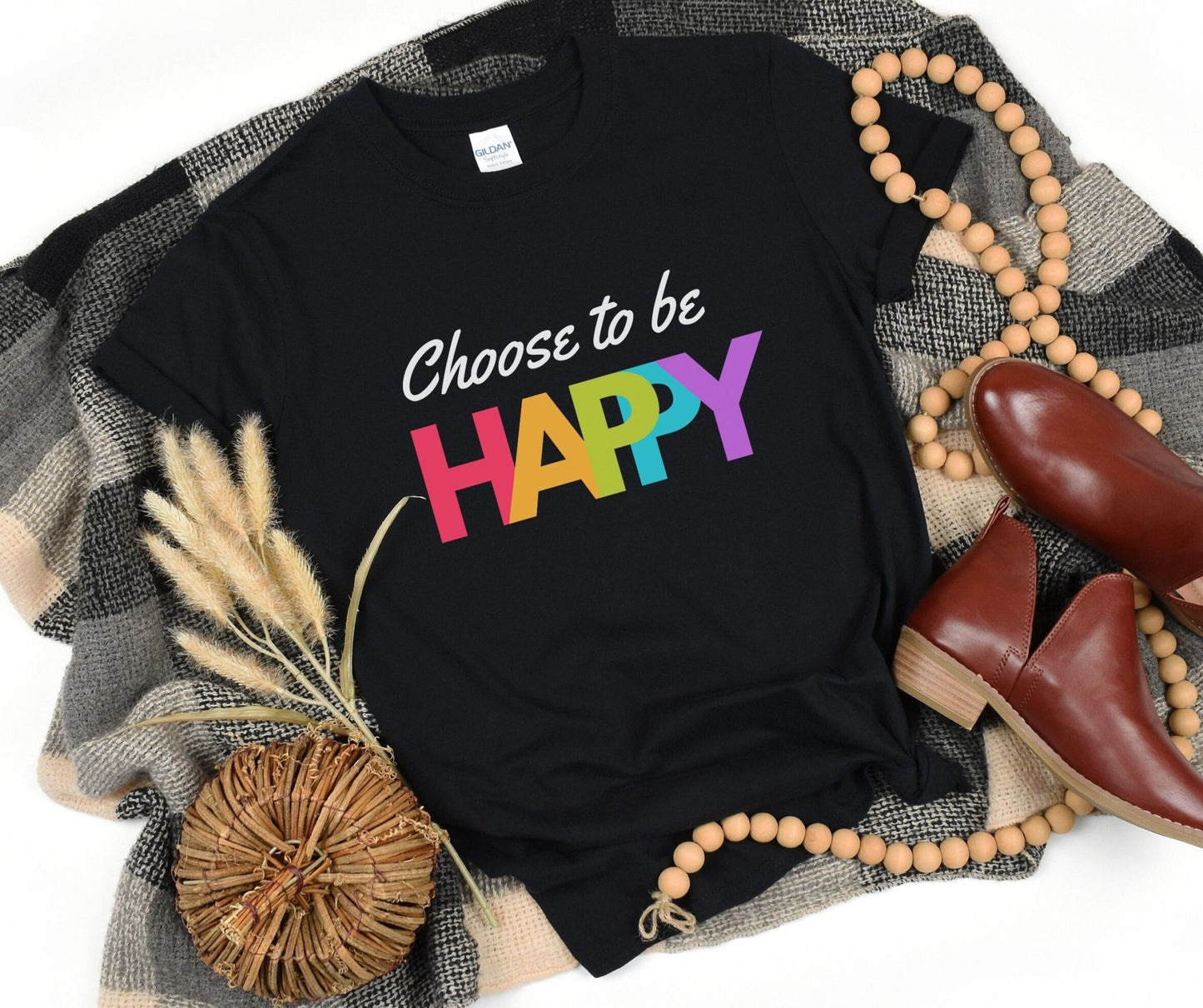 Choose to be Happy shirt - Tee and Jeans