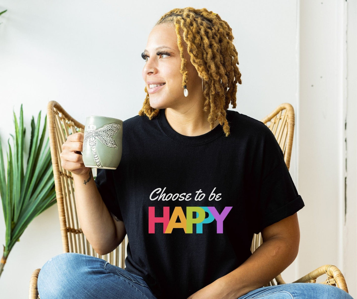 Choose to be Happy shirt - Tee and Jeans