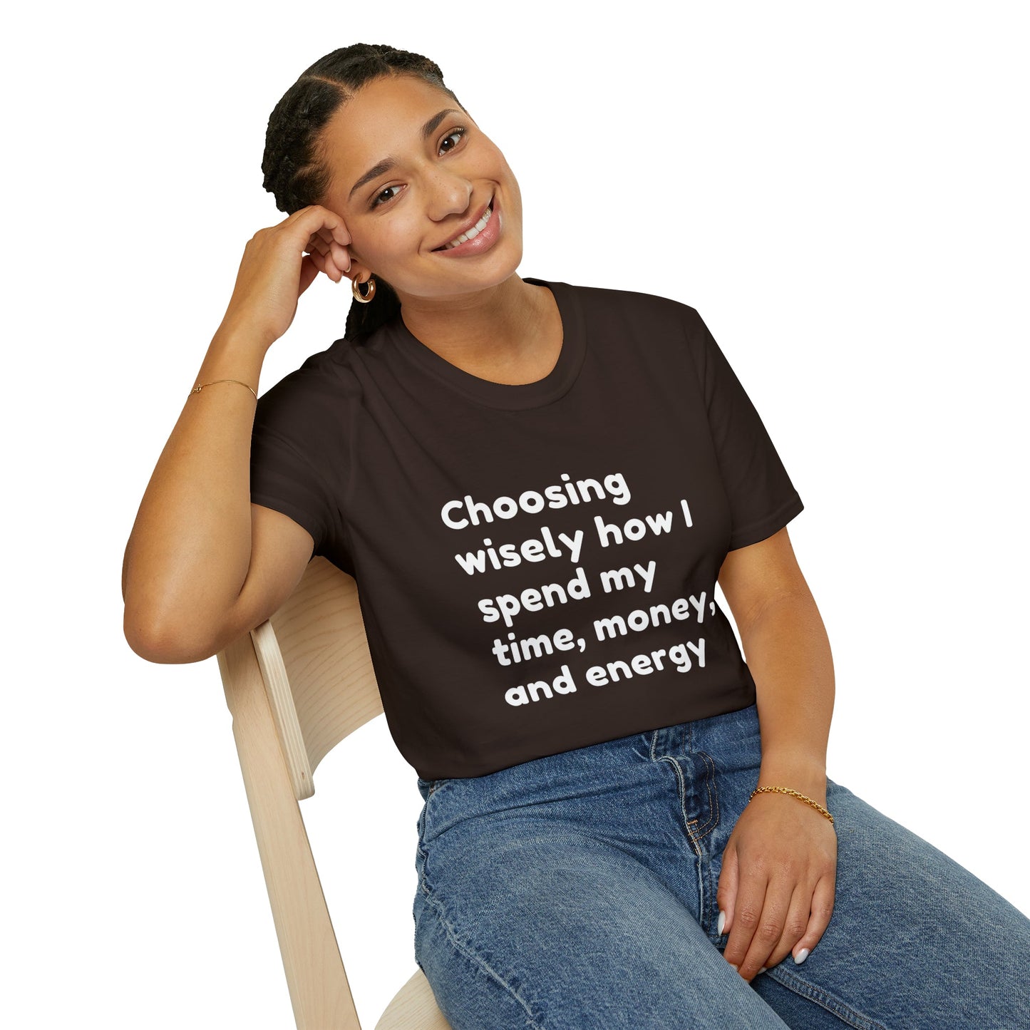 Choosing Wisely Unisex T-Shirt - Tee and Jeans