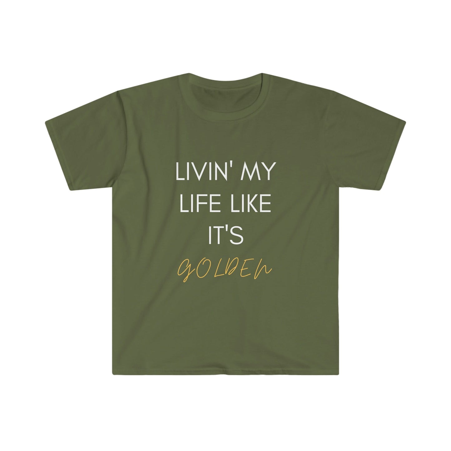 Golden Unisex Softstyle T-Shirt - Tee and Jeans