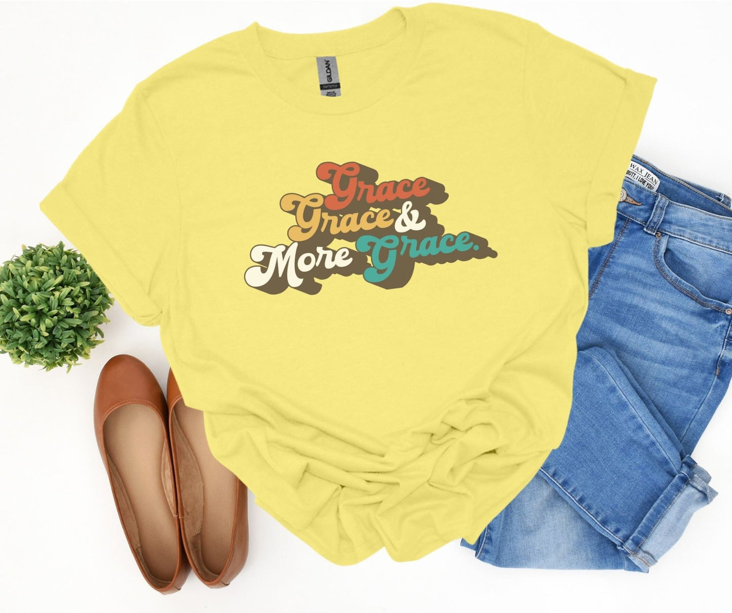 Grace, Grace & More Grace Shirt - Tee and Jeans