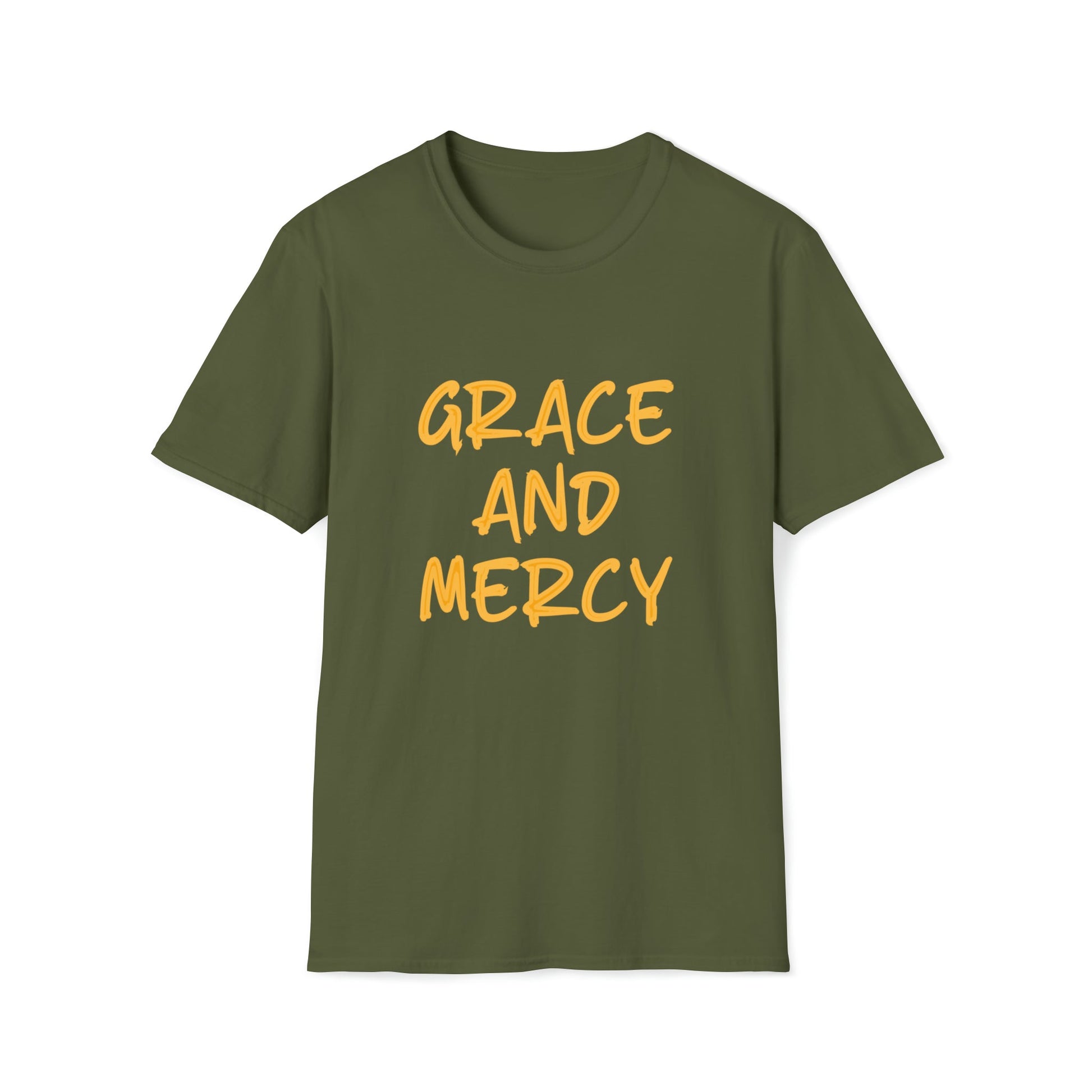 Grace & Mercy Unisex Softstyle T-Shirt - Tee and Jeans