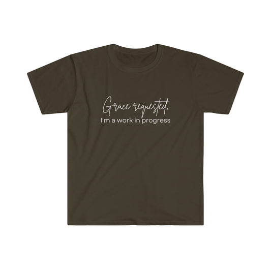 Grace Requested Unisex Softstyle T-Shirt - Tee and Jeans