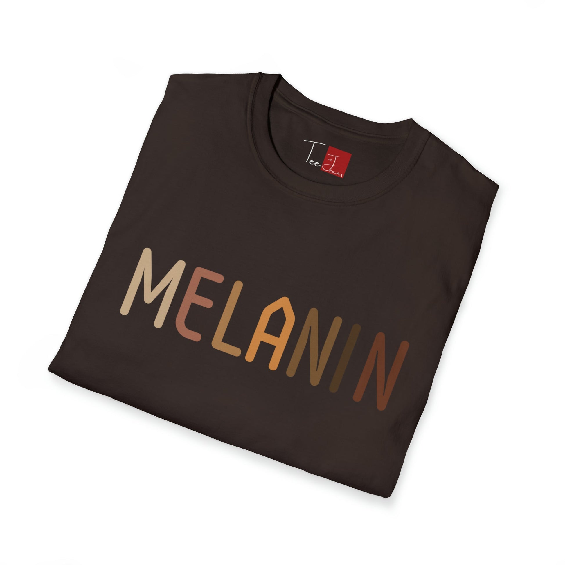 Melanin Unisex Softstyle T-Shirt - Tee and Jeans