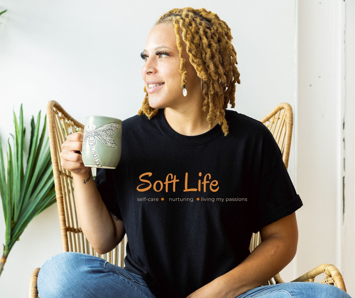 Soft Life Definition T-shirt - Tee and Jeans