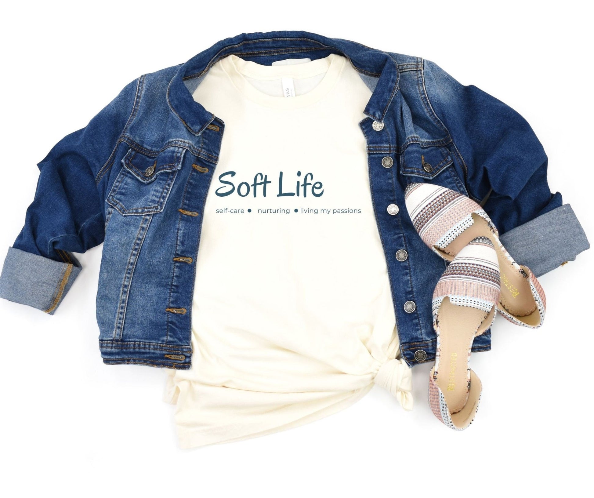 Soft Life Definition T-shirt - Tee and Jeans