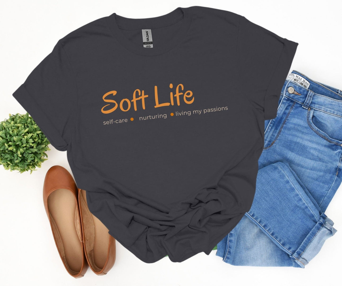 Soft Life Definition T-shirt - Tee and Jeans