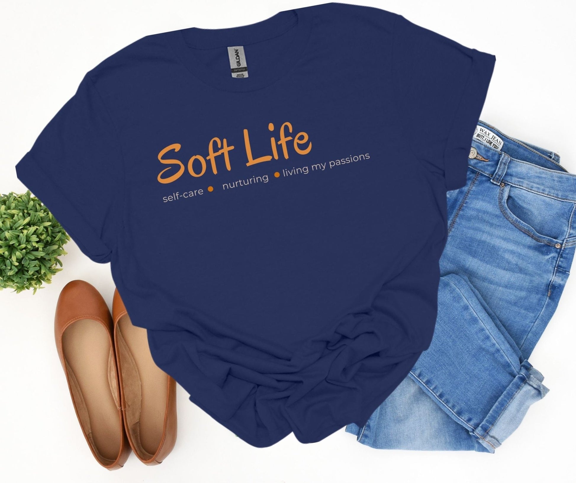 Soft Life Definition T-shirt - Tee and Jeans