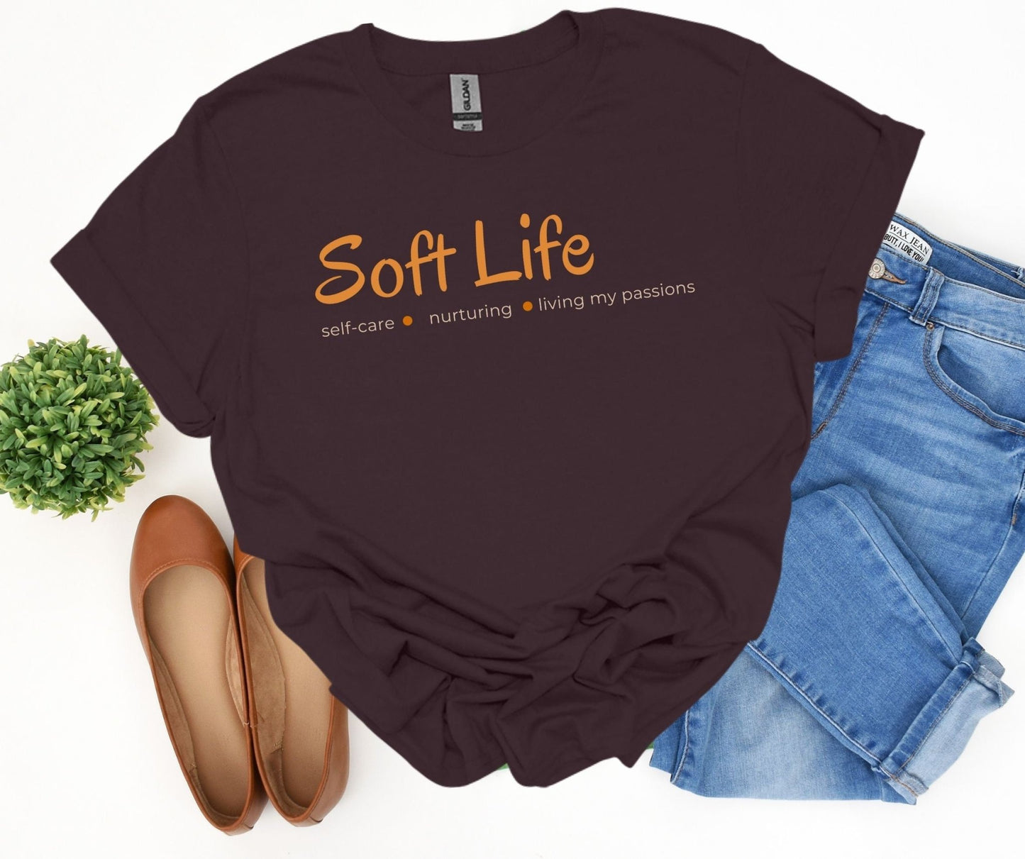 Soft Life Definition T-shirt - Tee and Jeans