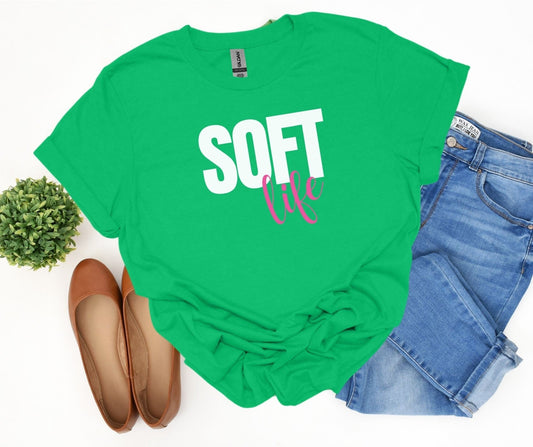 Soft Life T-shirt - Tee and Jeans