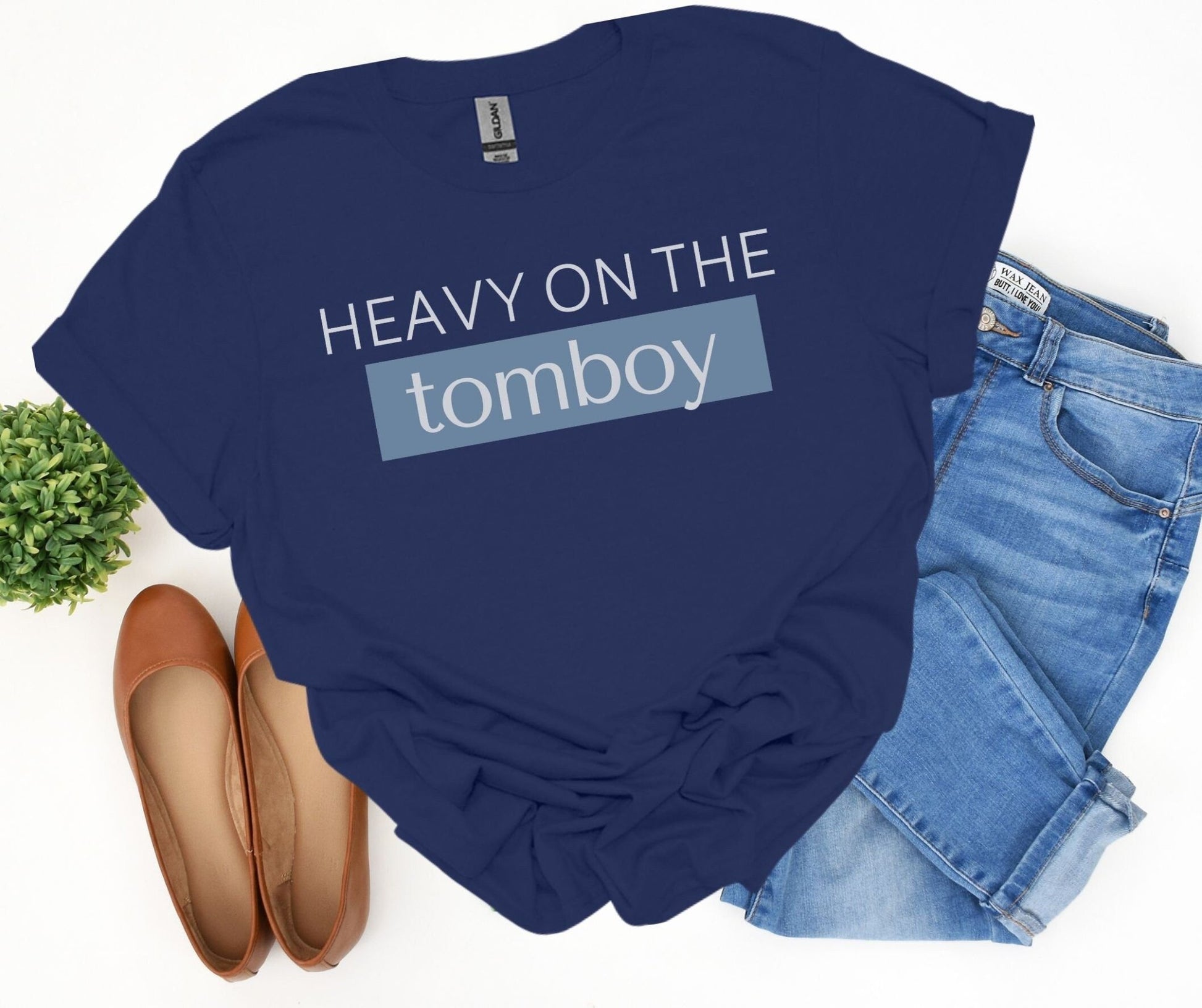 Tomboy shirt - Tee and Jeans