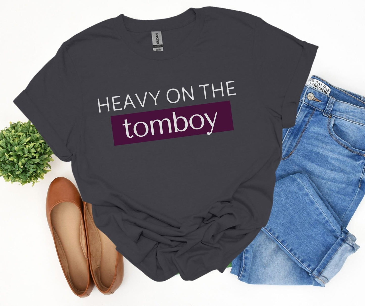 Tomboy shirt - Tee and Jeans