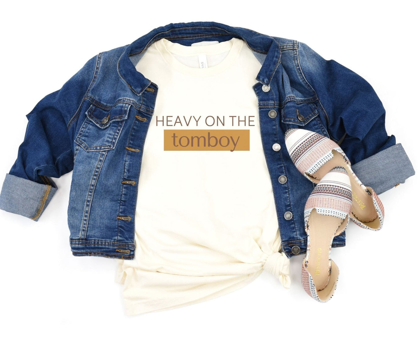 Tomboy shirt - Tee and Jeans