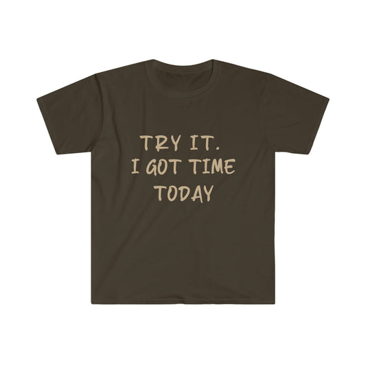 Try It Unisex Softstyle T-Shirt - Tee and Jeans